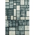 thumbnail image 2 of Luxe Weavers Tobis Collection Area Rug 1007 Turquoise 5x7, 2 of 2