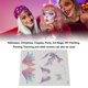thumbnail image 4 of Etiqueta engomada del maquillaje de la cara etiqueta engomada del maquillaje uso seguro fácil multiusos elegante para Halloween Anggrek Otros, 4 of 8