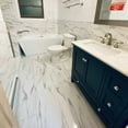 thumbnail image 2 of The Tile Life Tmolus Gray Marble Look Porcelain Tile - 13 x 26 in. - Matte - 5-Piece - Floor & Wall, 2 of 10