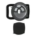 thumbnail image 2 of Action Camera Underwater Dome, Action Camera Waterproof Housing Case Stable Photography Dual Handle  for Surfing, 2 of 7