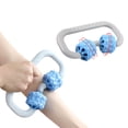 thumbnail image 3 of Muscle Roller 2-Wheel Handheld Muscle Relief Body Massage Roller Muscle Massager, 3 of 7