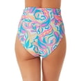 thumbnail image 3 of California Waves Womens Printed High Waist Swim Bottom Separates, 3 of 3