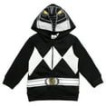 thumbnail image 2 of Power Rangers Zach Toddler Boys Fleece Zip Up Hoodie Black 5T, 2 of 5