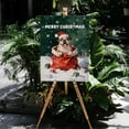 thumbnail image 4 of Santa Surprise Gift Bulldog Merry Cheerful Christmas Vertical Matte Canvas Poster Dog Lover Gifts Idea Wall Art Home Decor - 12021, 4 of 5