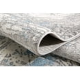 thumbnail image 4 of eRug Outlet Modern Abstract Area Rug Blue, 4 of 6