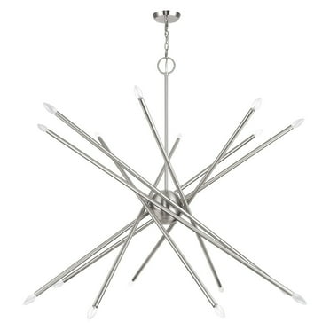 Livex Lighting - Soho - 16 Light Grande Foyer Chandelier-49 Inches Tall and 50