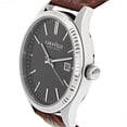 thumbnail image 2 of caravelle new york men's 43b132 analog display japanese quartz brown watch, 2 of 4