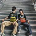 thumbnail image 1 of Bolsa de pecho unisex cremallera suavizante mochila de pecho unisex resistente a los arañazos Ajustable para viajar ANGGREK Otros, 1 of 7