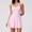 Pink, variant on AEXTO Womens Tennis Dress, Athletic Dress with Built-in Bra & Shorts Pockets Summer Dresses for Women Golf Outfits for Workout
