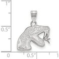 thumbnail image 2 of Sterling Silver Rh-Plated Logoart Florida A&M University Small Pendant (19 X 16) Made In United States ss002fam, 2 of 5