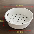 thumbnail image 1 of Wholesale Thickened PP Plastic Steamer Basket - Universal Fit for 8L Rice Cookers, Compatible with Midea 3L Models, Durable Material, Even Heat Distribution, Easy to Clean Kitchen Steaming Tray, 1 of 6