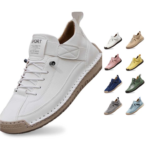 Women's Handmade Soft Sole Slip-On Loafers Lightweight Breathable Comfort