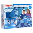 Melissa & Doug Created by Me! Striped Fleece Quilt NoSew Craft Kit (48