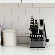 Ninja Foodi NeverDull Premium 17-Piece Knife Set with Built-in Sharpener