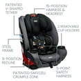 thumbnail image 3 of Britax One4Life ClickTight All-in-One Convertible Car Seat, Onyx Stone, 3 of 7