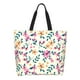 thumbnail image 1 of Disketp Cute Flower Bolsa Tote Estampada para Mujer, Bolso de Hombro y de Mano para Compras y Viajes, 1 of 8