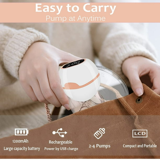 Tire-lait électrique sans fil Evite - mains libres et portable - sans BPA -  avec livre