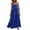Dark Blue, variant on Elainilye Fashion Women's Casual Dresses Summer Casual Loose Dress Strap Beach Dresses Long Maxi Summer Dresses for Women,Black