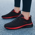 thumbnail image 6 of [Breathable Mesh Sneakers] Men's Breathable Mesh Shoes For All Seasons, Lightweight Soft-Soled Running Sneakers, Stylish Lace-Up Comfortable Footwear, 6 of 9