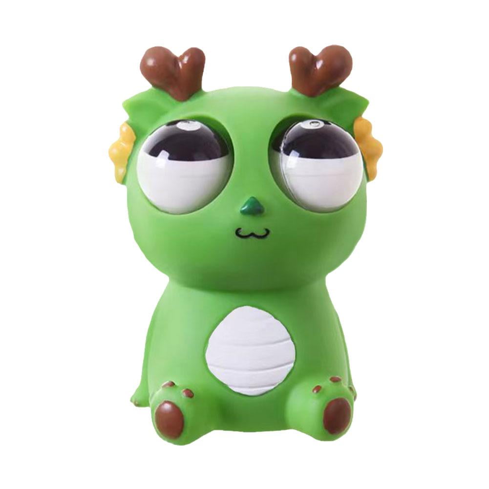 PFDDRW 2024 Squeeze Stress Relief Toy Eye Popping Dragon