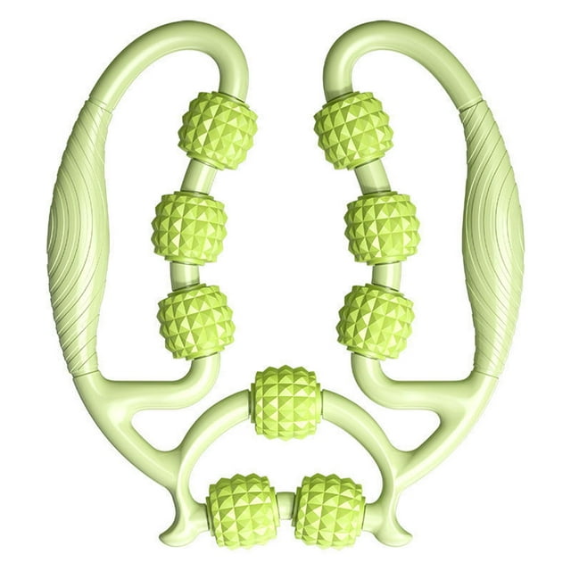 Masajeador De 9 Ruedas De 360 grados, Abrazaderas Circulares Para Piernas Masajeador De Rodillo Muscular De 9 Ruedas De 360 grados Para Relajación Muscular