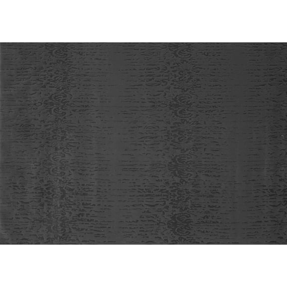 Ahgly Company Indoor Rectangle Abstract Gray Contemporary Area Rugs, 5' x 7'