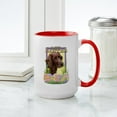 thumbnail image 4 of CafePress - Easter Egg Cookies Irish Setter Large Mug - 15 oz Ceramic Large White Novelty Mug, 4 of 4
