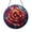 Acrylic 3.5 Inch, variant on Radiant Rose Flower Stained Glass Window Hanging, Romantic Floral Art for Cozy Interiors