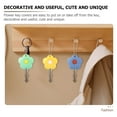 thumbnail image 3 of Raindrops 8Pcs Assorted Color Flower Key Covers Silicone Caps for Easy Key Identification, 3 of 6