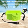 thumbnail image 2 of Waterproof Pouch with Adjustable Waist Strap, Waterproof Dry Bag, Keeps Cell Phones and Valuables Safe and Dry, Perfect for Kayaking, Beach, Camping and Swimming, 2 of 6