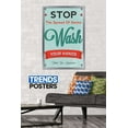 thumbnail image 2 of Stop The Spread of Germs - Wash Your Hands Wall Poster, 22.375" x 34", Framed, 2 of 3