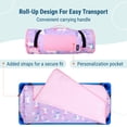 thumbnail image 4 of Wildkin Quilted Nap Mat with Elastic Corner Straps for Boys and Girls (Unicorn), 4 of 8