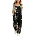 thumbnail image 2 of Coerni Floral Jumpsuits for Girl Summer Lightweight Casual Spaghetti Strap Overalls Harems Suspender Pants with Pockets, 2 of 4