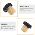 thumbnail image 4 of 24Pcs Wooden Wine Bottle Stoppers Practical Bottle Plugs Replacement Corks, 4 of 8
