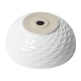 thumbnail image 3 of Pemberly Row White 17" Decorative Round Vessel Above Mount Ceramic Sink, 3 of 5