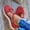 Red, variant on jsaierl Sandals for Women Boho Tassel Straps Comfortable Platform Cutout Hollow Casual Summer Closed Toe Sandal