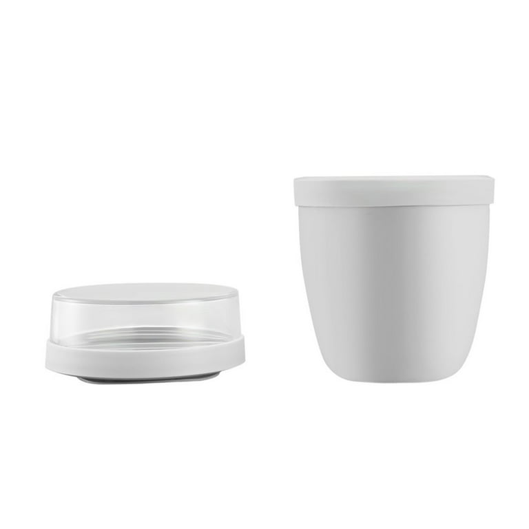 Lesimsam Cup Container Breakfast Drink Milk Cups Portable Yogurt and Travel  To-Go Food Containers Portable Cereal Cups with Lid 