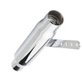 thumbnail image 4 of Tubo de escape de motocicleta, silenciador de reducción de ruido de acero inoxidable, tubo silenciador universal para motocicleta tipo A, color blanco, 4 of 10
