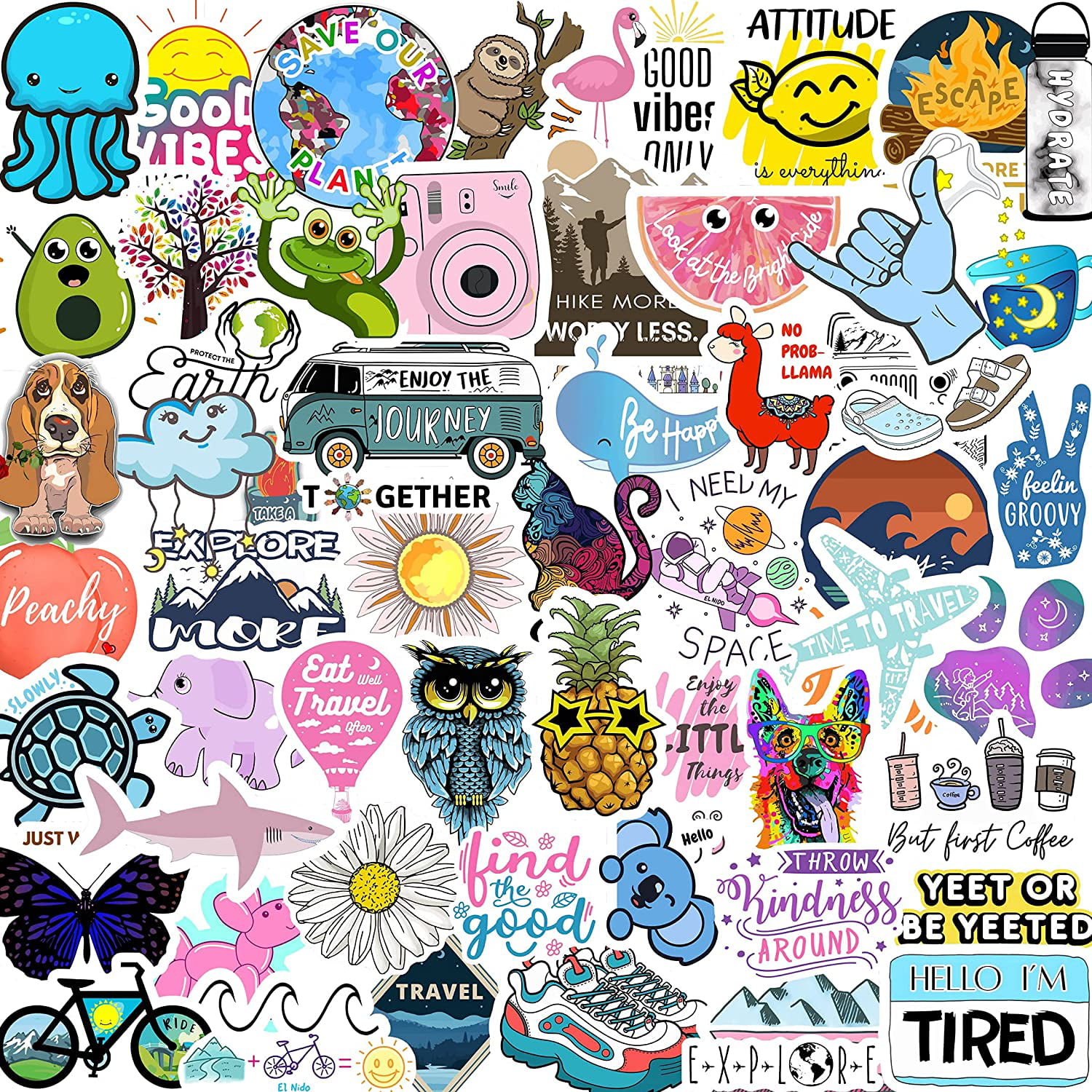 Vintage Aesthetic Stickers Cottagecore, Cute Retro Journaling