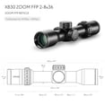 thumbnail image 4 of HAWKE XB30 Zoom FFP 2-8x36 425-465fps 30mm Crossbow Scope (12321), 4 of 5