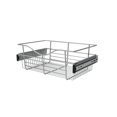 thumbnail image 1 of Rev-A-Shelf 18" W Basket for Custom Closet Systems, Silver, 1 of 4