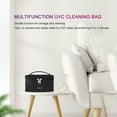 thumbnail image 2 of Yeacher Portable LED Black Cleaning Tool Deep Cleaning UVC Case with USB for Mobile Phone,, 2 of 8