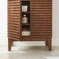 thumbnail image 5 of Modway Render Freestanding Bathroom Storage Cabinet in Brown, 5 of 9