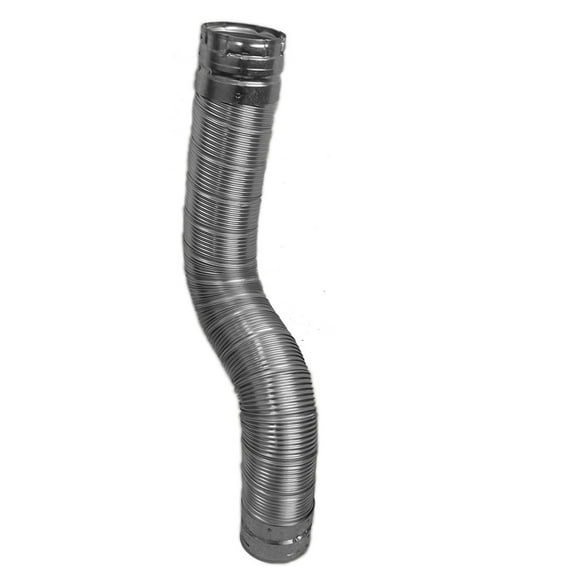 DuraVent 4GV60F Aluminum 60'' Flex Pipe with 4'' Inner Diameter