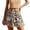 A-Beige1599, variant on Wxolcjlv Womens Color Block Tiered Skort Elastic Waist Loose Fit Silhouette Kawaii Daily Skorts