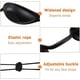 thumbnail image 2 of gafas protectoras UV, adecuadas para el tratamiento láser de belleza IPL UV LED, gafas protectoras negras, 2 of 5