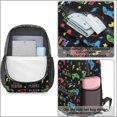 thumbnail image 4 of Game Controller Black Pattern 17" School Backpacks for Teens,Waterproof Oxford Fabric,S-Shape Padded Straps for School,Travel,Hiking,Camping, 4 of 6