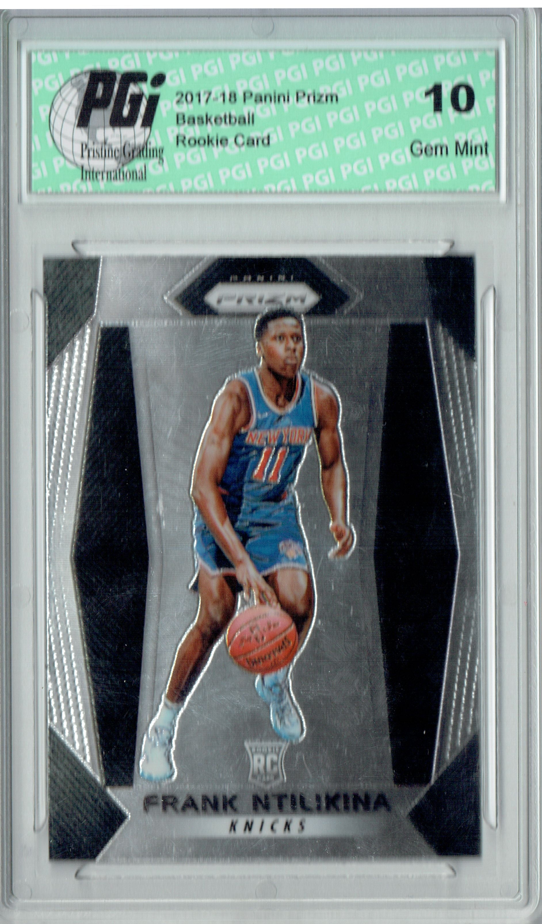 Panini Frank Ntilikina 201718 Panini Prizm 275 NBA Rookie Card PGI