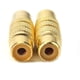 thumbnail image 2 of Adaptador de acoplador RCA hembra a hembra de metal profesional, conector RCA A/V chapado en oro, cambiador de género, convertidor de acoplador de audio y vídeo (paquete de 2), 2 of 5