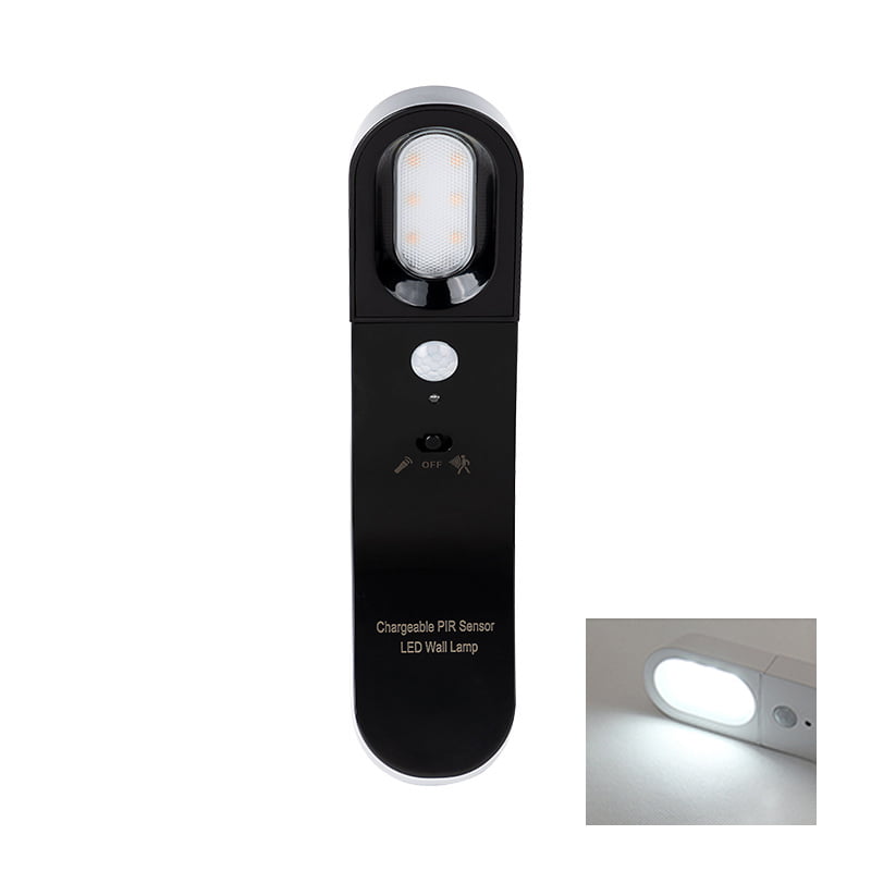 Rechargeable USB Magnetic Infrared Motion Sensor Wall Night LED Light Lamp Torch